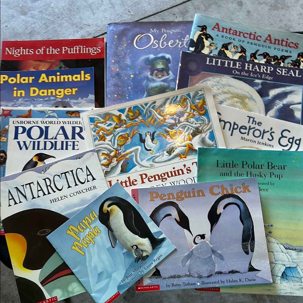 Penguin-Themed Children's Book Collection